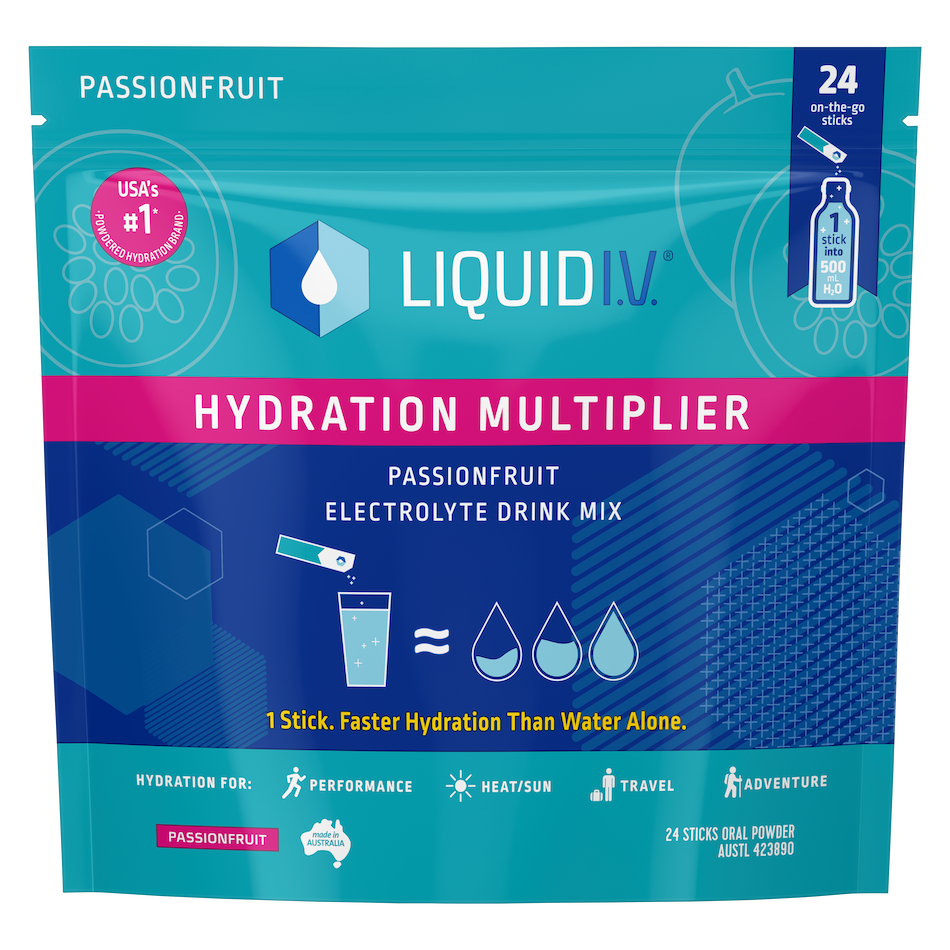 Liquid I.V.® Hydration Multiplier Passionfruit Electrolyte Drink Mix