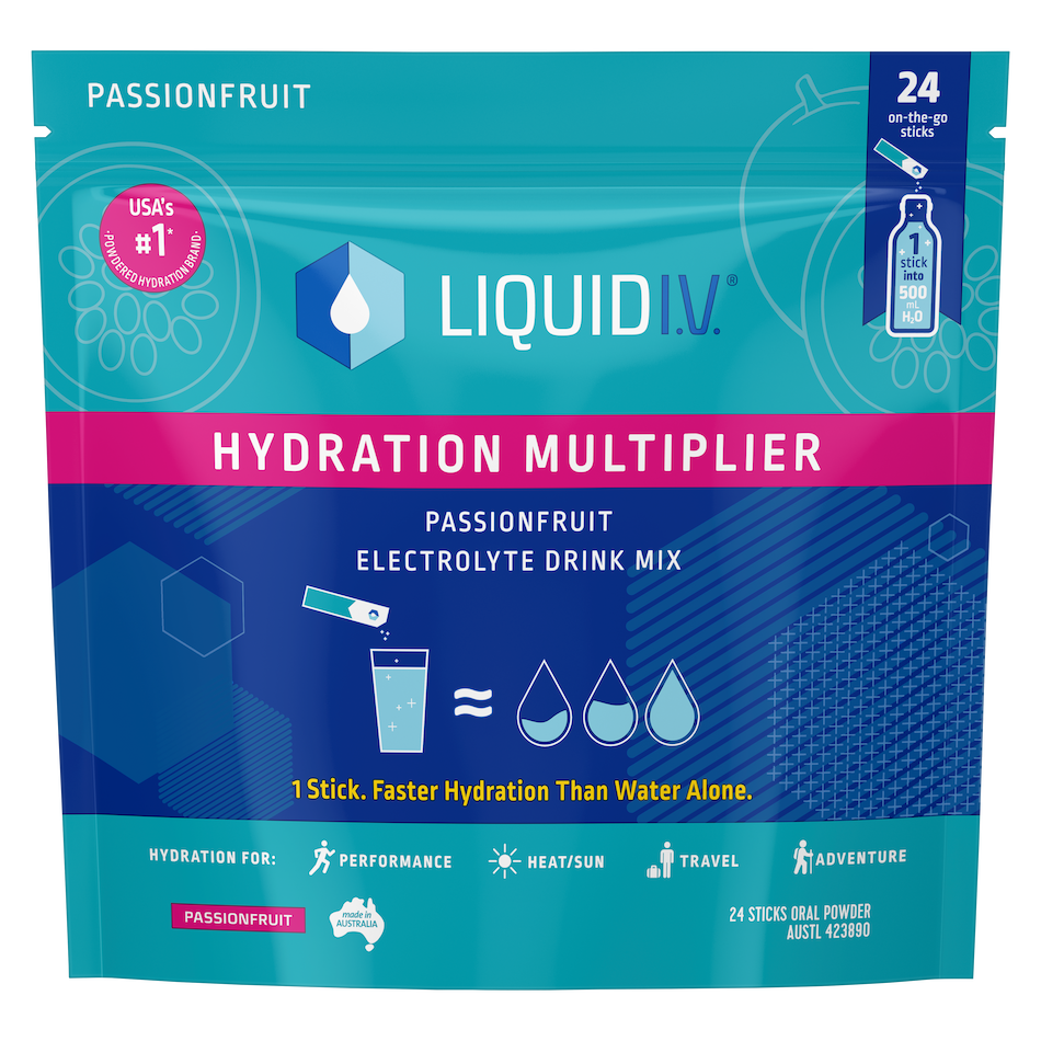 Liquid I.V.® Hydration Multiplier Passionfruit Electrolyte Drink Mix 24PK